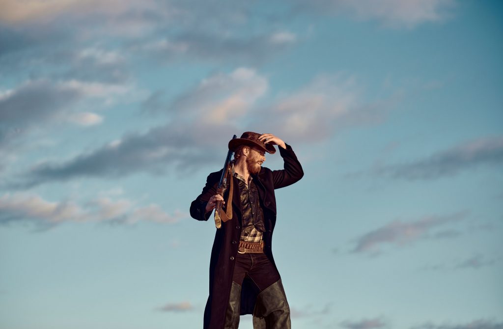 Cowboy Portraits by Seagram Pearce with Milton Schorr