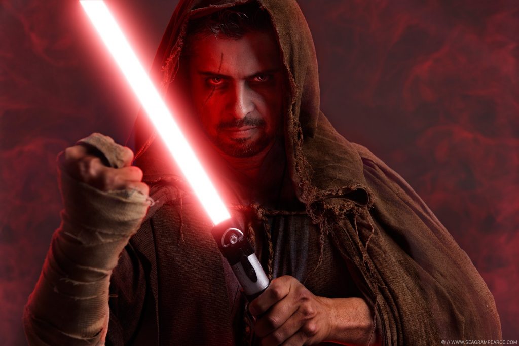 star wars jedi portraits Sith Lord seagram pearce